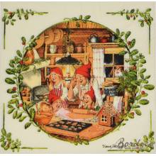 Serwetka HOME FASHION krasnoludki 33x33